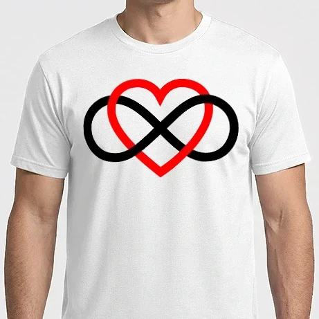 Férfi Imperial póló - Szív - Szerelem, szeretet