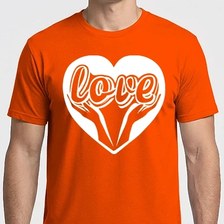 Férfi Imperial póló - Szív - Szerelem, szeretet