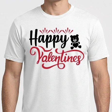 Férfi Imperial póló - Happy valentines - Boldog Valentin-napot