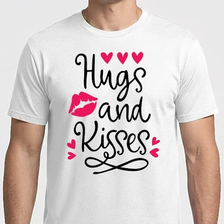 Férfi Imperial póló - Hugs And Kisses - Ölelés és csókok