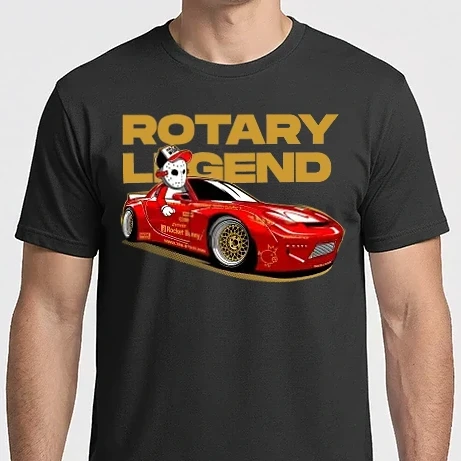 Férfi Imperial póló - Mazda RX-7 - Rotary Legend