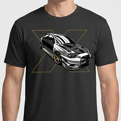 Férfi Imperial póló - Mitsubishi Lancer Evolution X 