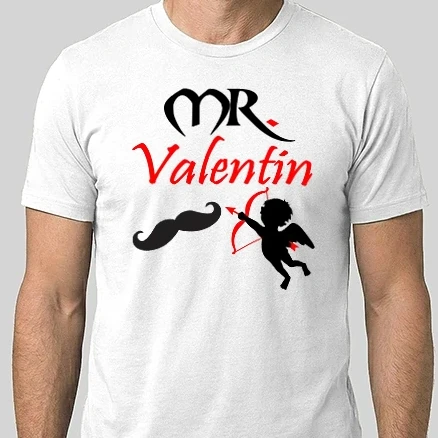 Férfi Alap póló - Mr Valentin