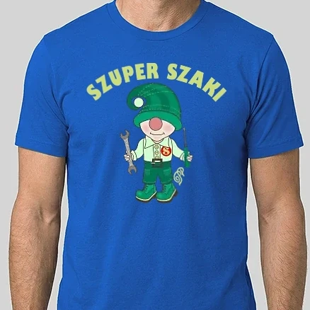 Férfi Alap póló - Szuper Szaki Manó
