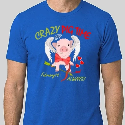 Férfi Alap póló - Pig Time