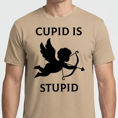 Férfi Imperial póló - Cupid Is Stupid