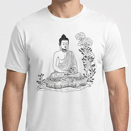 Férfi Imperial póló - Buddha