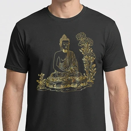 Férfi Imperial póló - Buddha