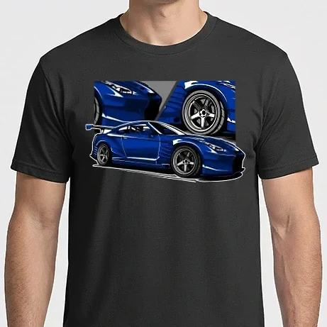Férfi Imperial póló - Nissan GTR 