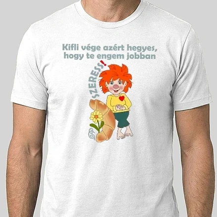 Férfi Alap póló - Kobold Kiflivel