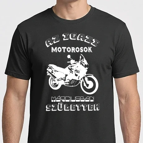 Férfi Imperial póló - Igazi motorosok március