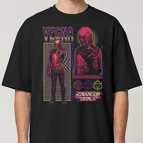 Oversize póló - Stranger Things Vecna