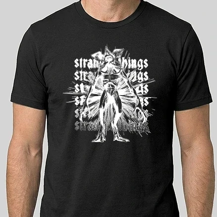 Férfi Alap póló - Stranger Things - Demogorgon 