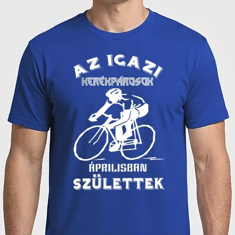 Férfi Imperial póló - Igazi kerékpárosok április