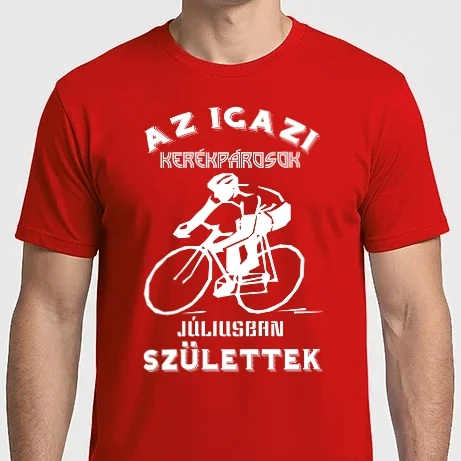 Férfi Imperial póló - Igazi kerékpárosok július