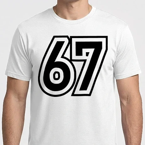 Férfi Imperial póló - 67 - internet meme
