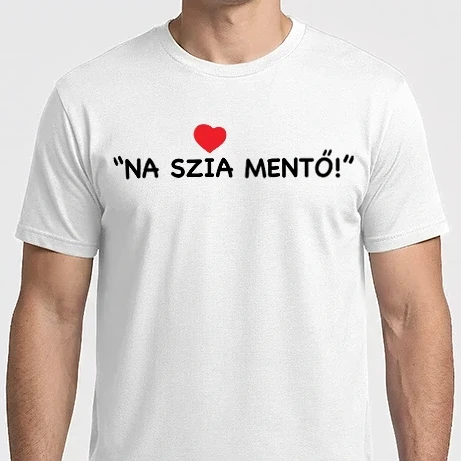 Férfi Imperial póló - ˝na szia mentő!˝