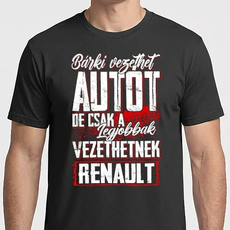 Férfi Imperial póló - Bárki vezethet renault