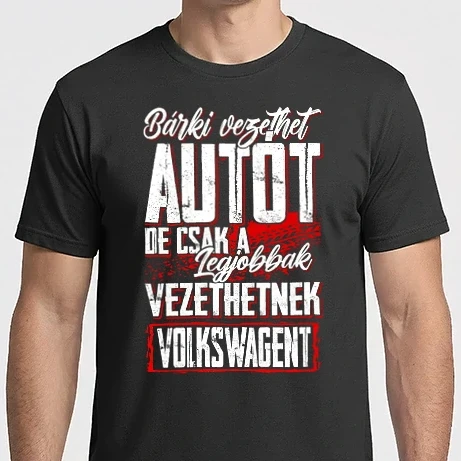 Férfi Imperial póló - Bárki vezethet volkswagent