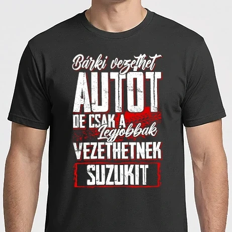 Férfi Imperial póló - Bárki vezethet suzikit