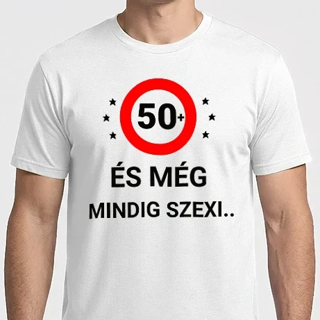 Férfi Imperial póló - 50+ és még mindig szexi