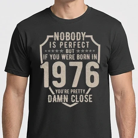 Férfi Imperial póló - 1976 szülinap közel a tökéleteshez