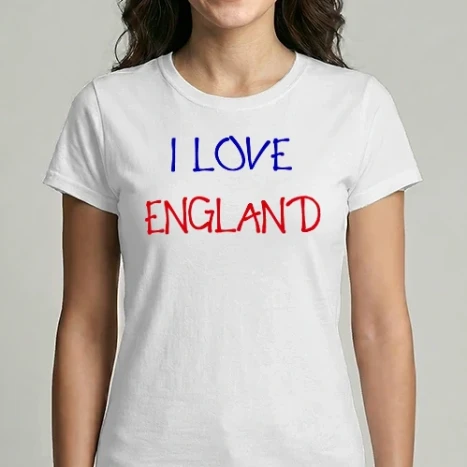 Női Imperial póló - I Love England