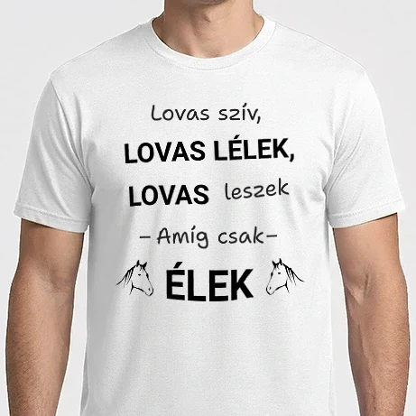 Férfi Imperial póló - Lovas szív