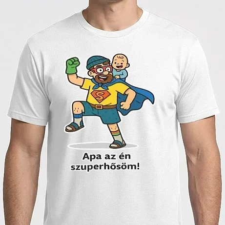 Férfi Imperial póló - Apa az én szuperhősöm