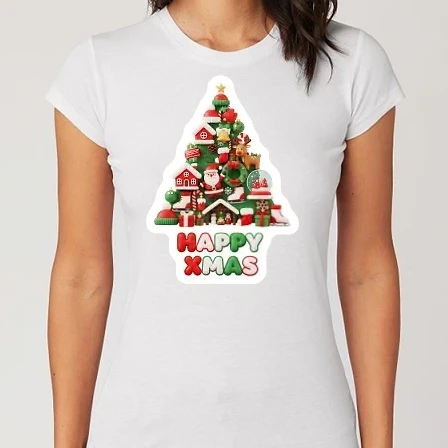 Női Alap póló - Happy Xmas!