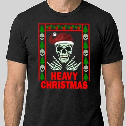 Férfi Alap póló - Heavy Christmas A