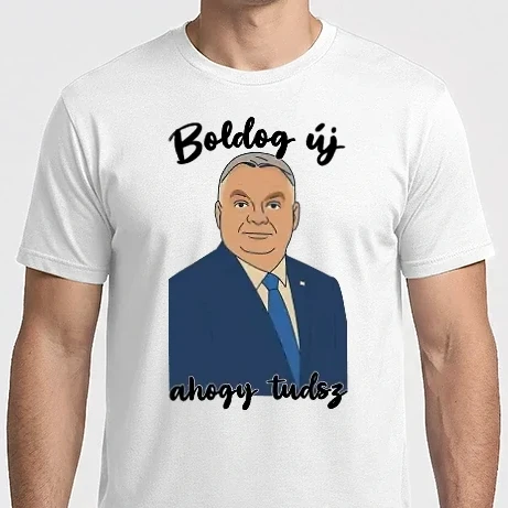 Férfi Imperial póló - Boldog új, ahogy tudsz
