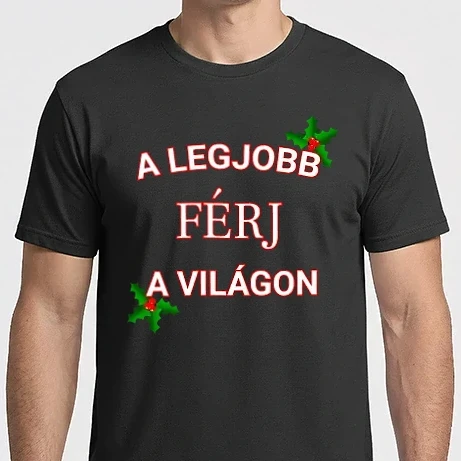 Férfi Imperial póló - A legjobb férj - ünnepi