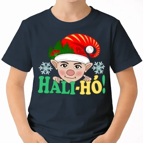 Uniszex gyerek Póló - Hali Hó