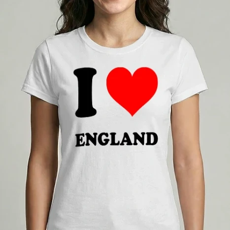 Női Imperial póló - I Love England