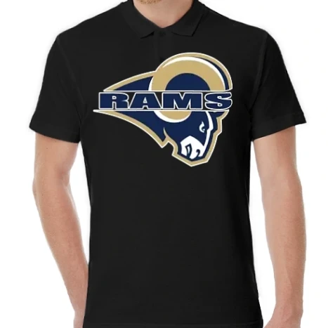 Férfi galléros Póló - Rams 1