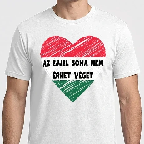 Férfi Imperial póló - Az éjjel soha nem érhet véget