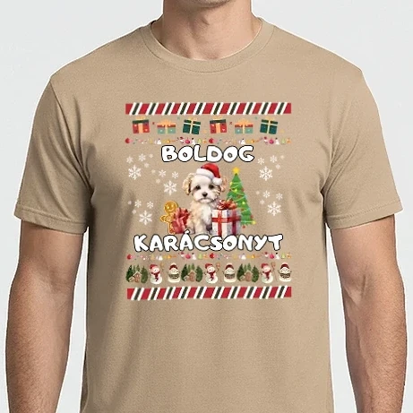 Férfi Imperial póló - Boldog karácsonyt