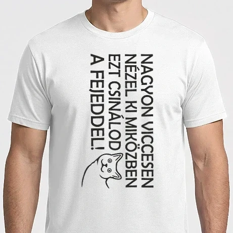 Férfi Imperial póló - Viccesen Nézel Ki!