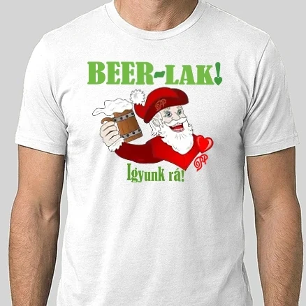 Férfi Alap póló - Bírlak Mikulás