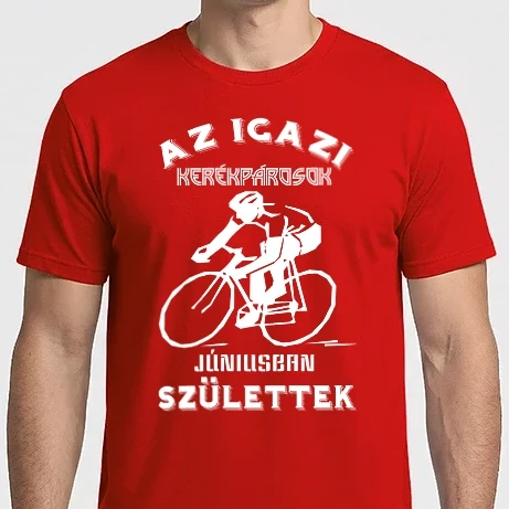 Férfi Imperial póló - Igazi kerékpárosok június fehér