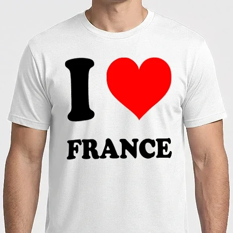 Férfi Imperial póló - I Love France