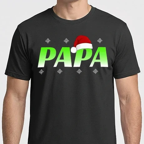 Férfi Imperial póló - Papa - karácsony