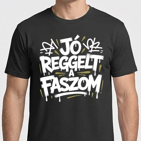 Férfi Imperial póló - Jó reggelt a faszom