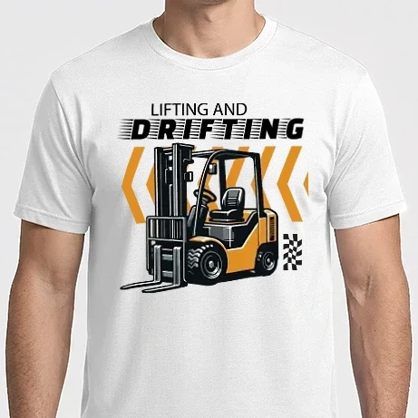 Férfi Imperial póló - Targoncás szlogen