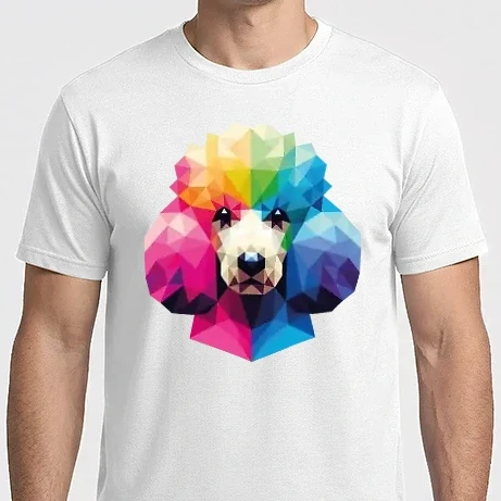 Férfi Imperial póló - Színes pudli