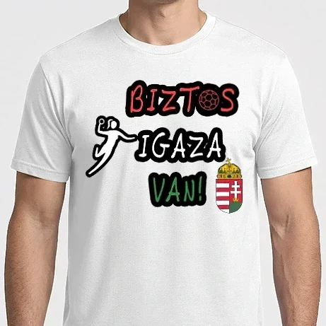 Férfi Imperial póló - Biztos igaza van - női kézialbda póló