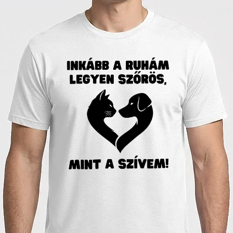 Férfi Imperial póló - Inkább a ruhám legyen szőrös, mint a szívem