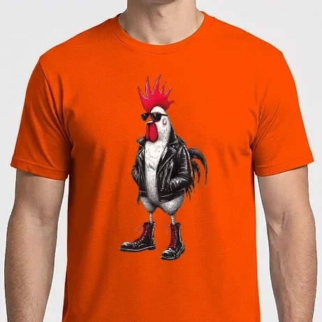 Férfi Imperial póló - Funny Chicken