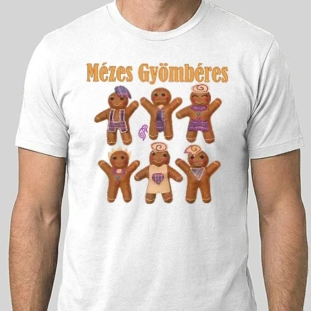 Férfi Alap póló - Mézes Gyömbéres